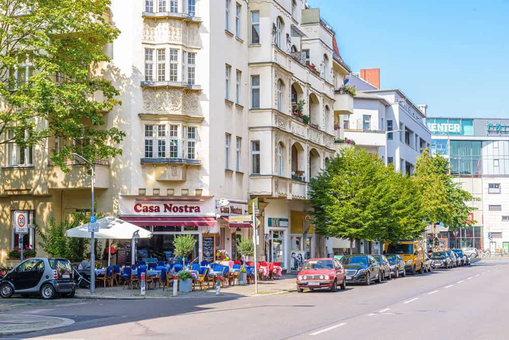 Thorwaldsen Haus-Umgebung-Café-Feuerbachstrasse
