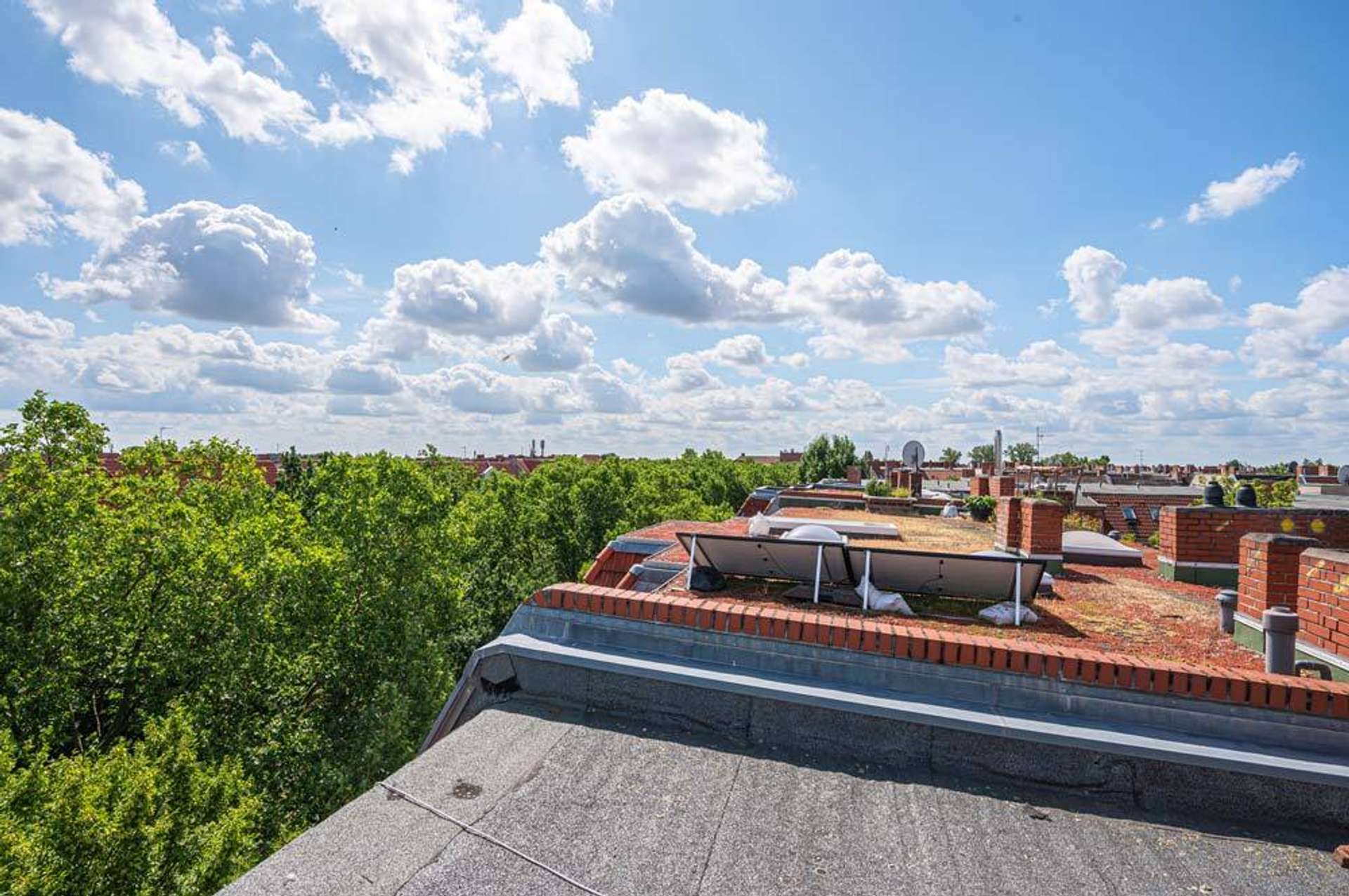 Ausblick Vorderhaus Schillerpromenade