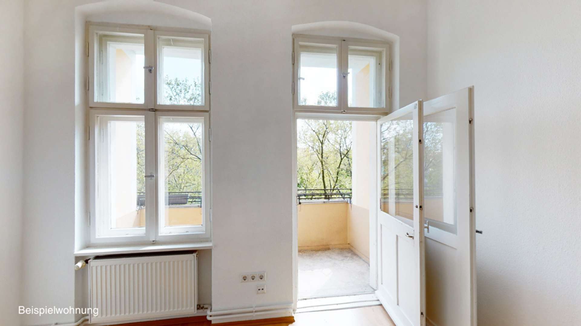 Beispielwohnung-Balkon