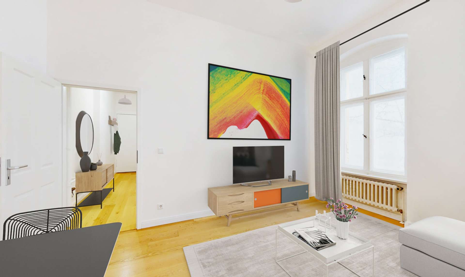 Wohnzimmer-virtuelle-Möblierung