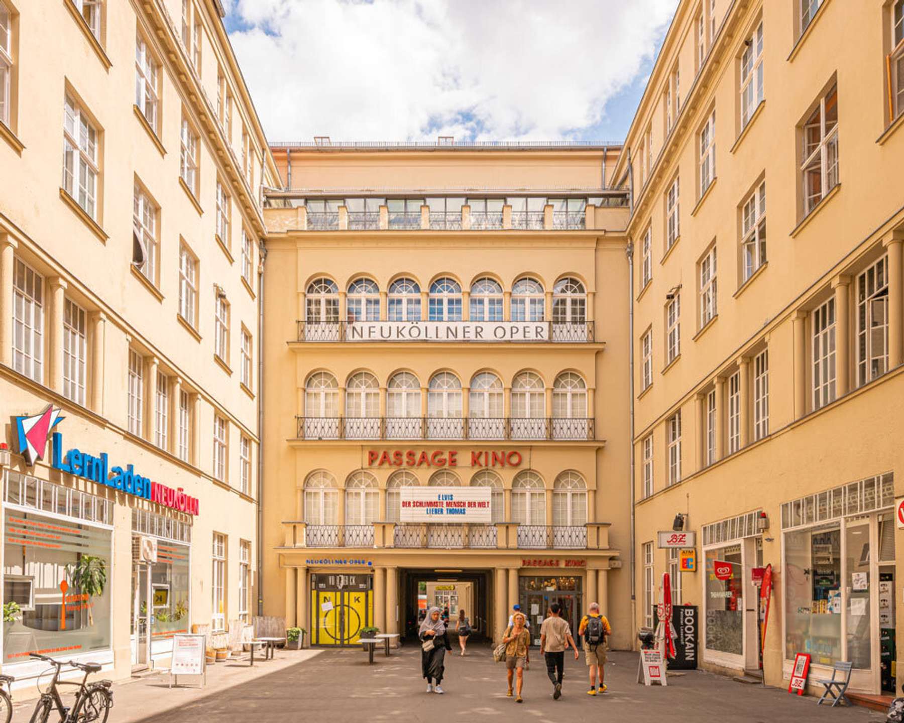 Umgebung Passage-Kino