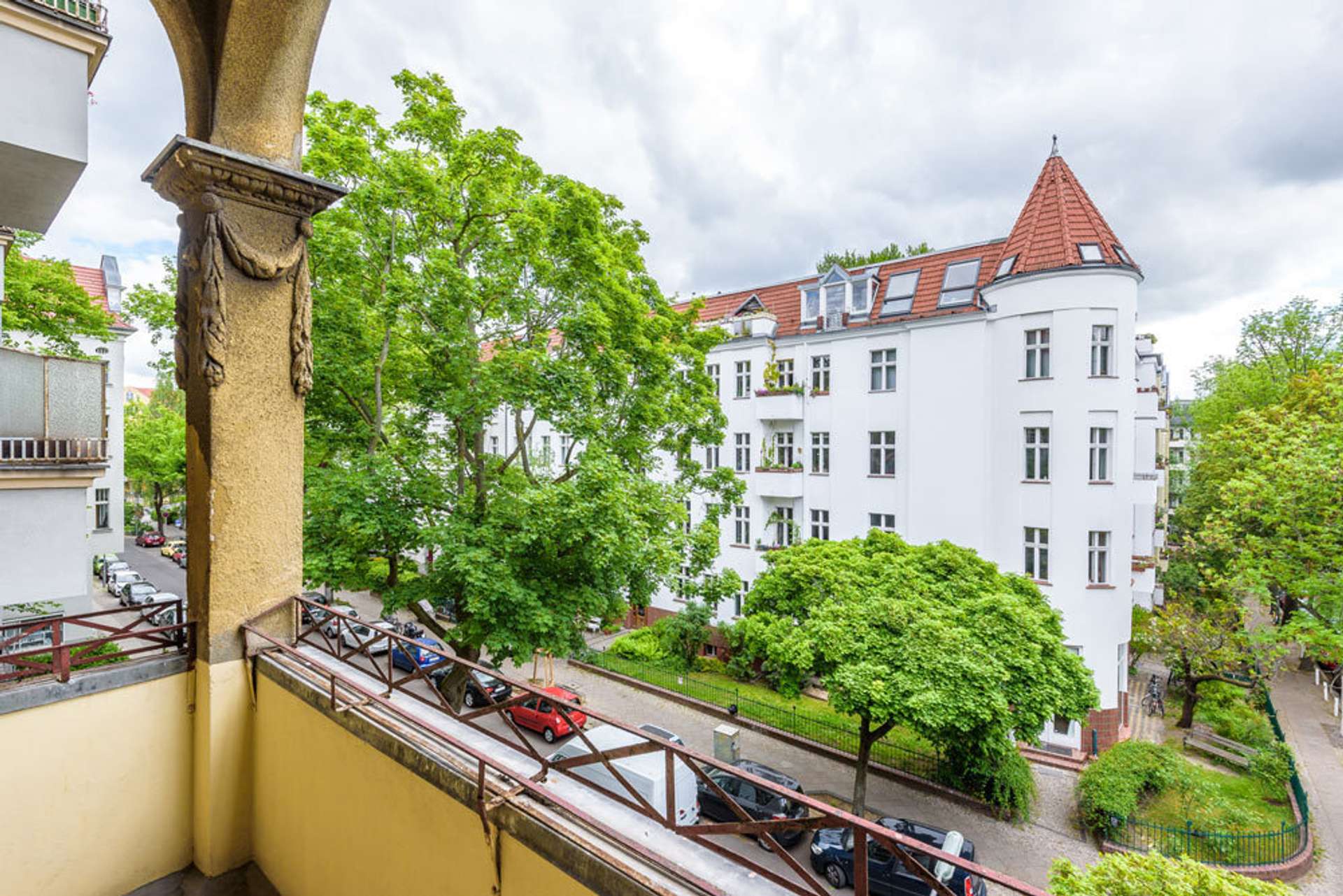 Balkon  Beispielwohnung