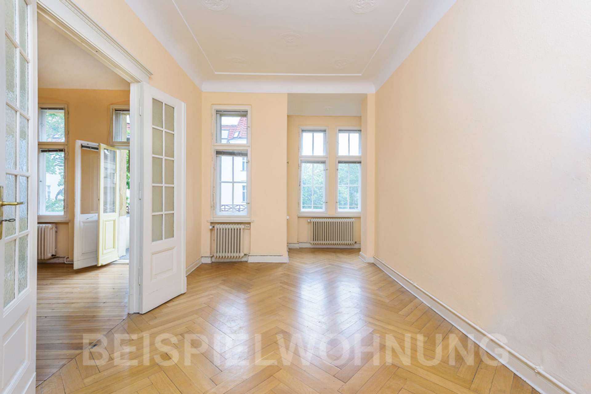 Erkerzimmer Beispielwohnung