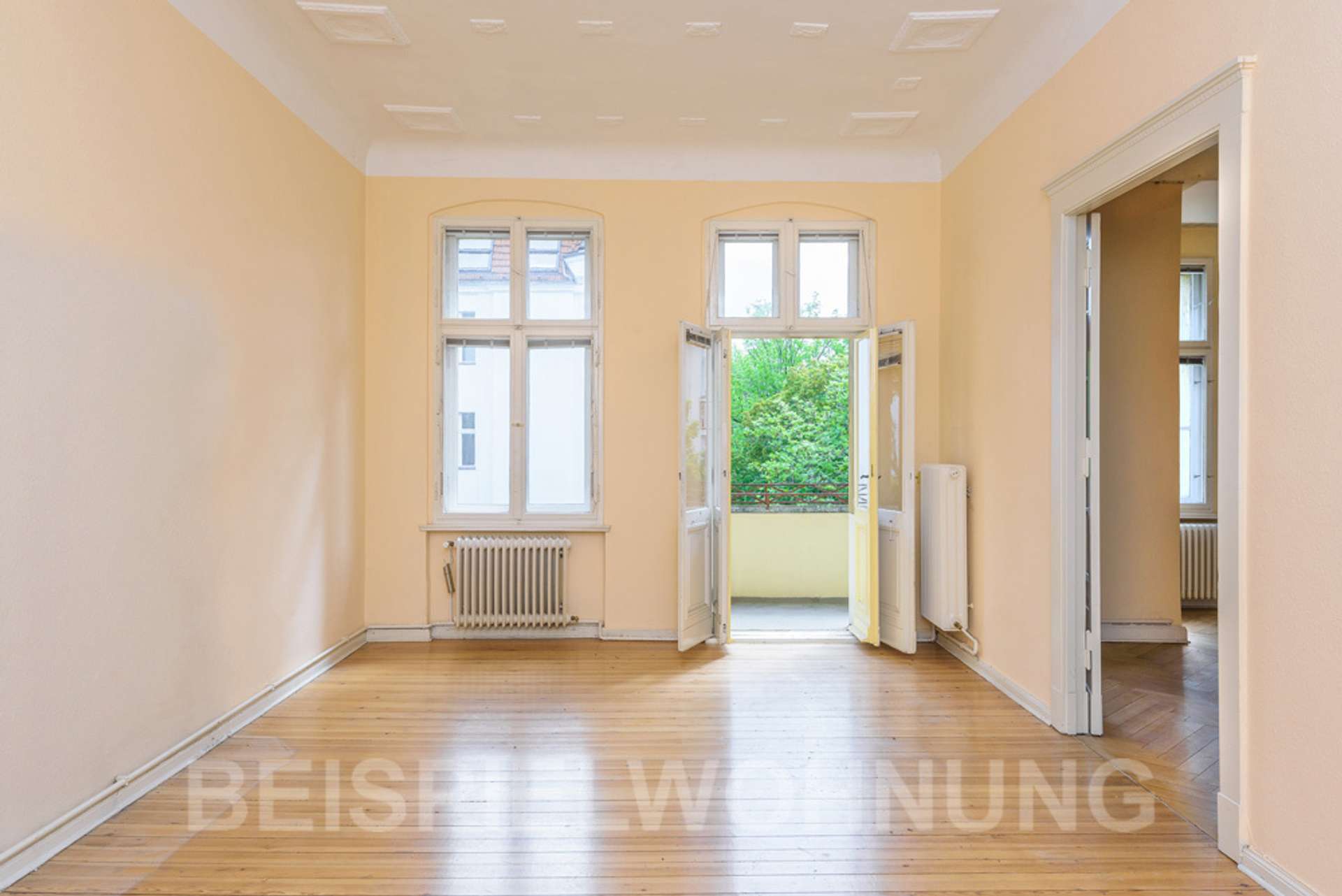Wohnzimmer Beispielwohnung