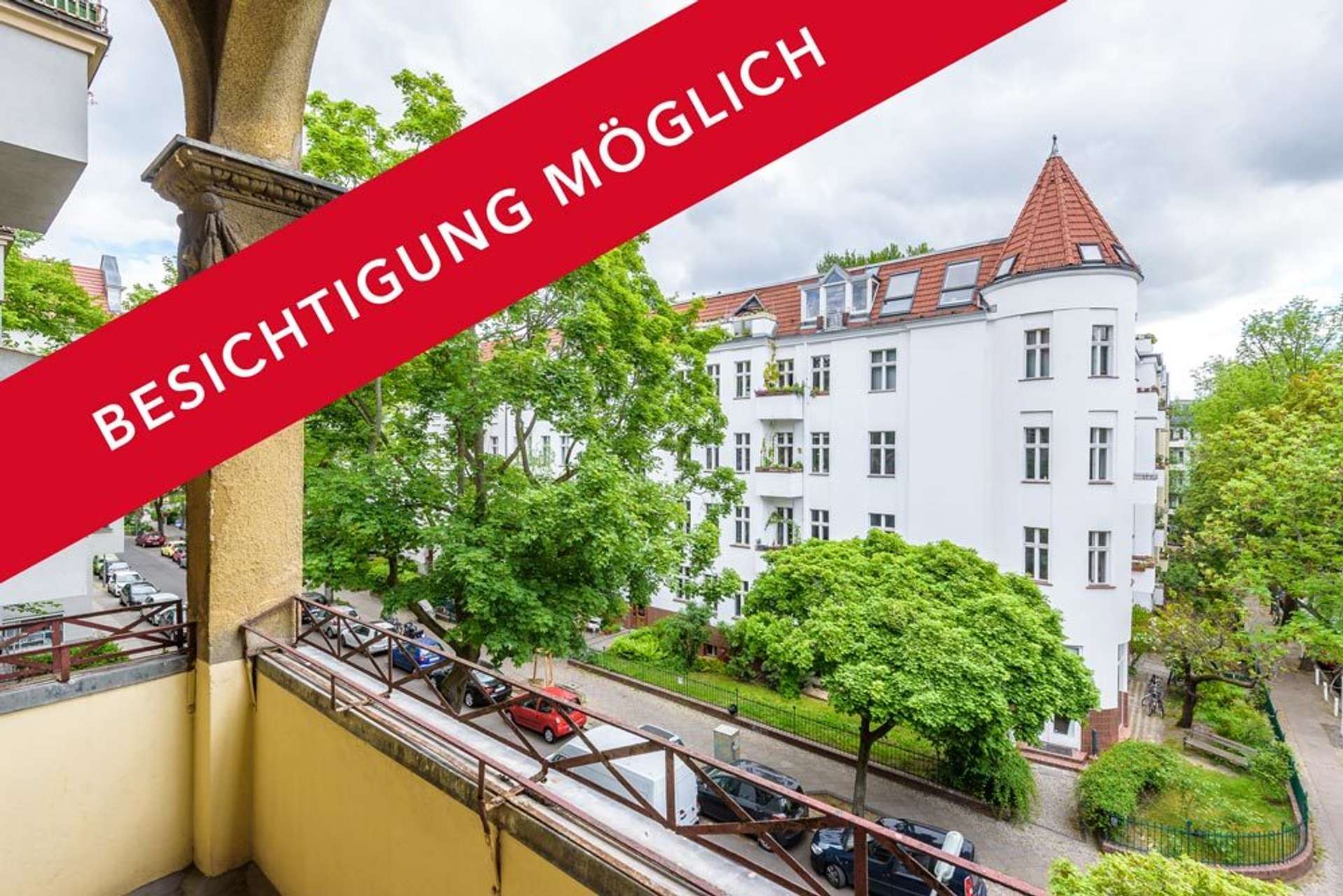 Balkon Beispielwohnung