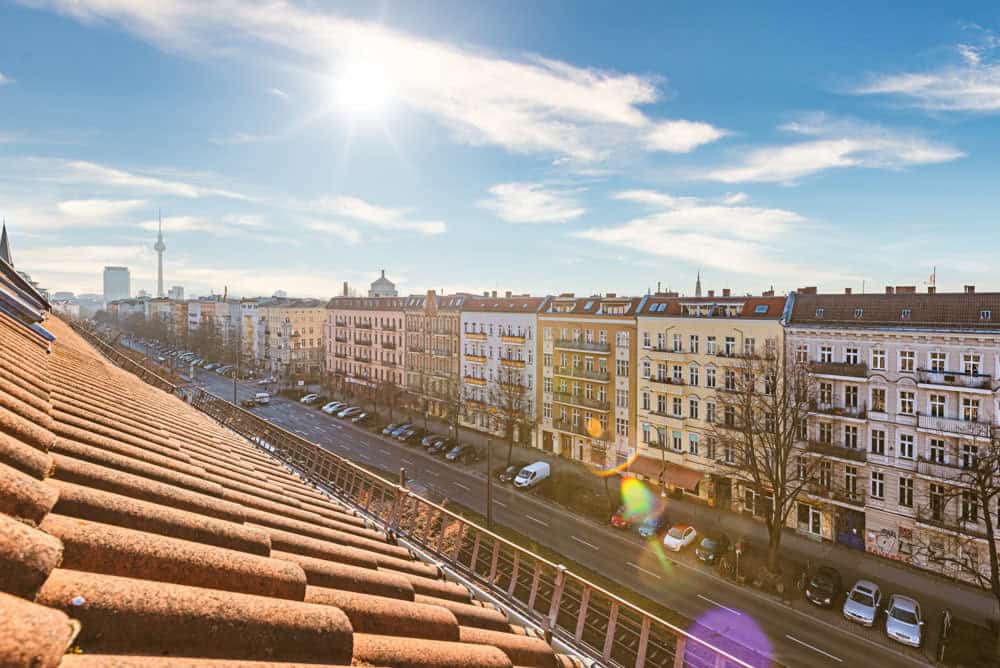 Quadra-Ausblick-Dach