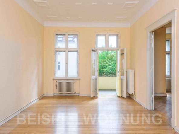 Wohnzimmer Beispielwohnung