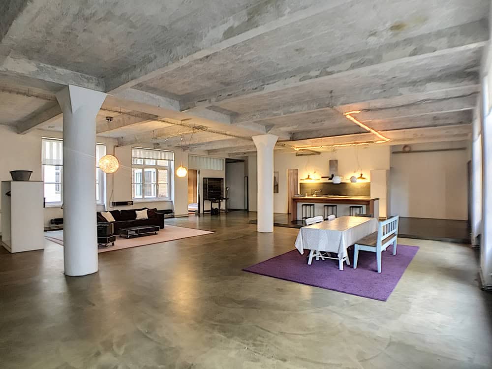 Ohlauer Strasse-Wohnbereich-Ansicht-Kueche